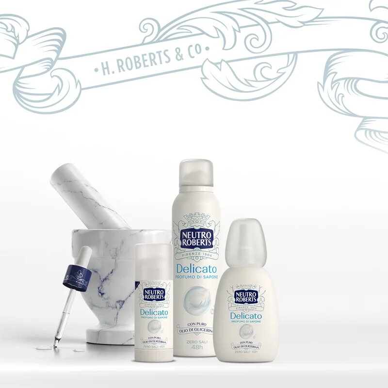 Neutro Roberts Profumo di Sapone deodorant ve spreji s 48hodinovým účinkem 150 ml