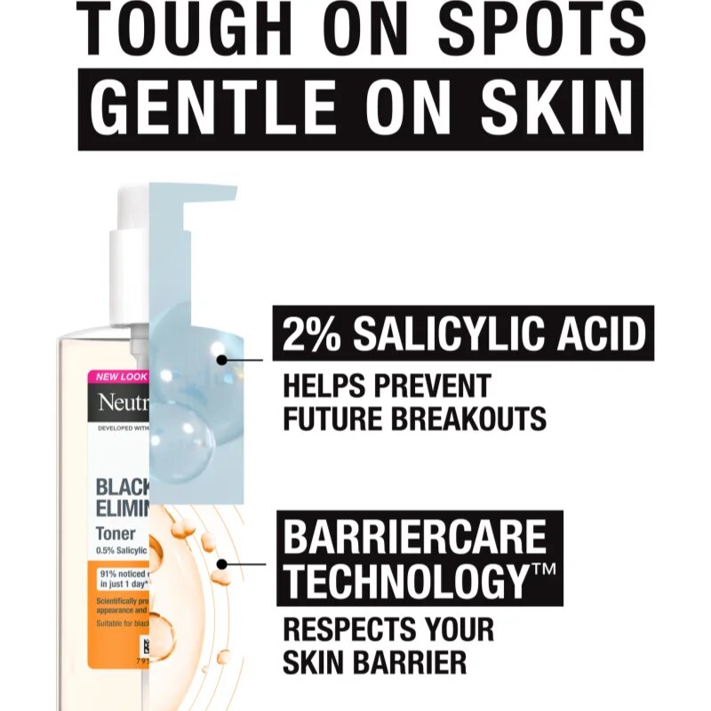 Neutrogena Clear & Defend čisticí gel s 2% kyselinou salicylovou 200 ml