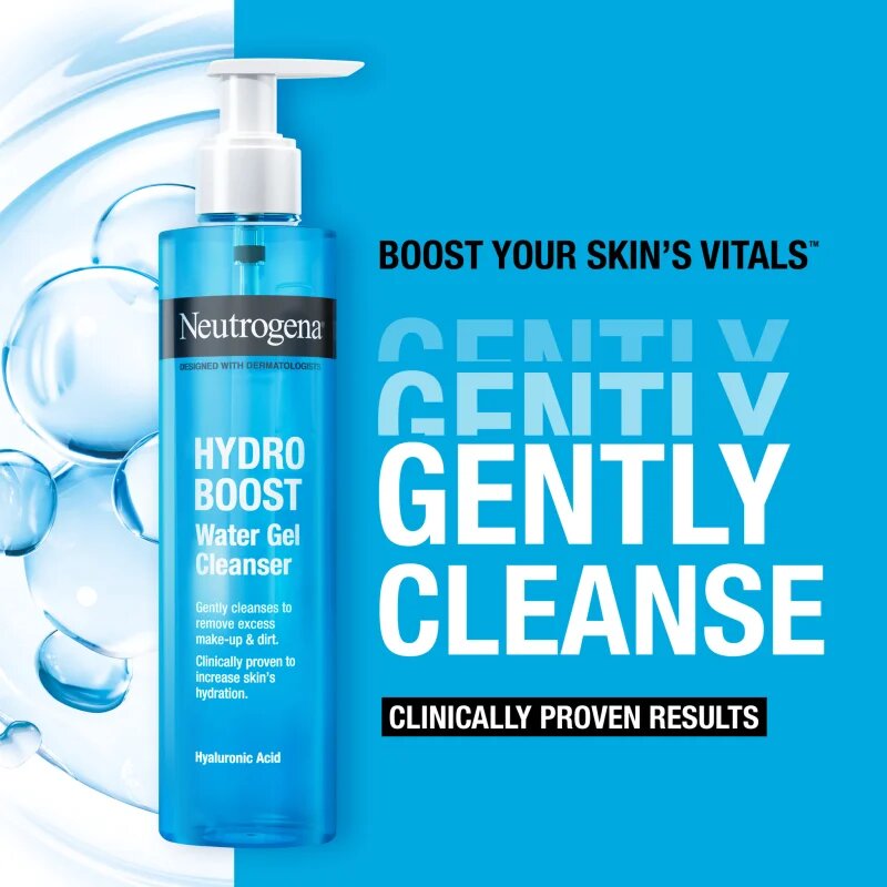 Neutrogena Hydro Boost® čisticí gel 200 ml
