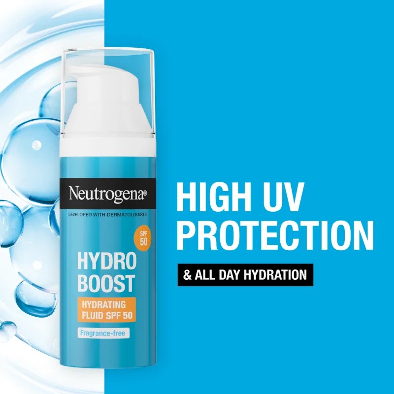 Neutrogena Hydro Boost® lehký hydratační fluid SPF 50 50 ml