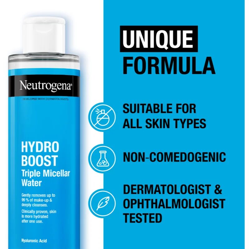 Neutrogena Hydro Boost® micelární voda 3v1 400 ml