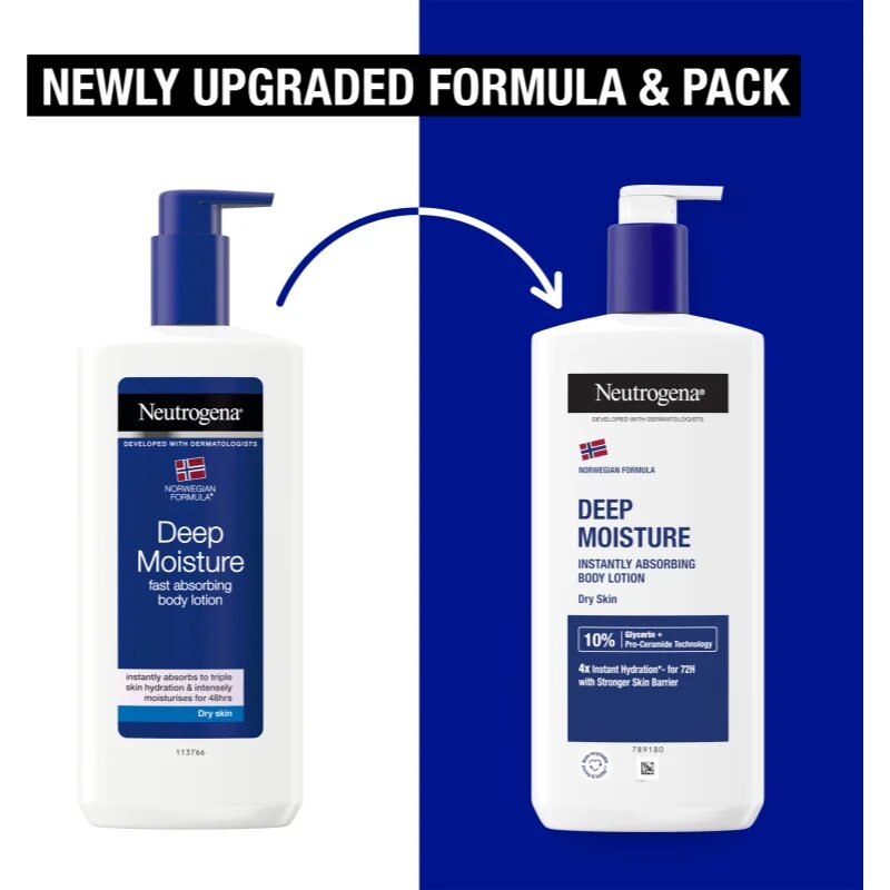 Neutrogena Norská receptura® hloubkově hydratační tělové mléko 400 ml