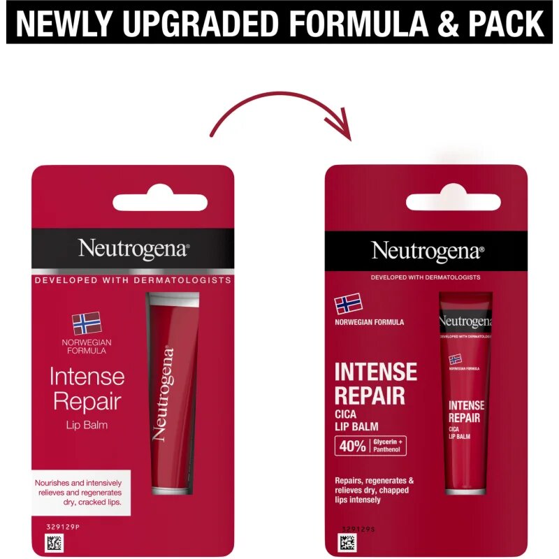 Neutrogena Norská receptura® intenzivně regenerační balzám na rty 15 ml