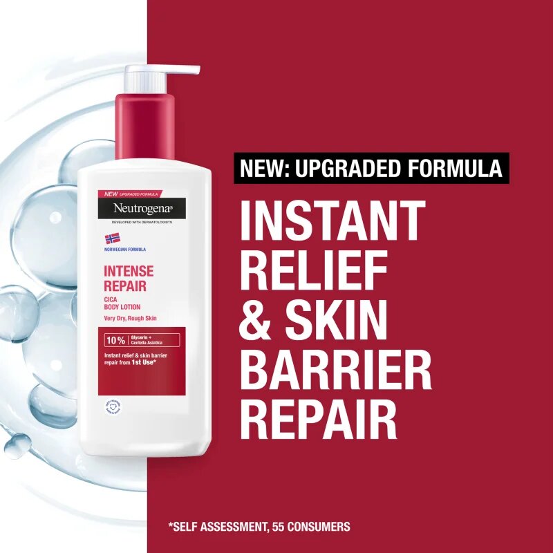 Neutrogena Norská receptura® intenzivně regenerační CICA tělové mléko 400 ml