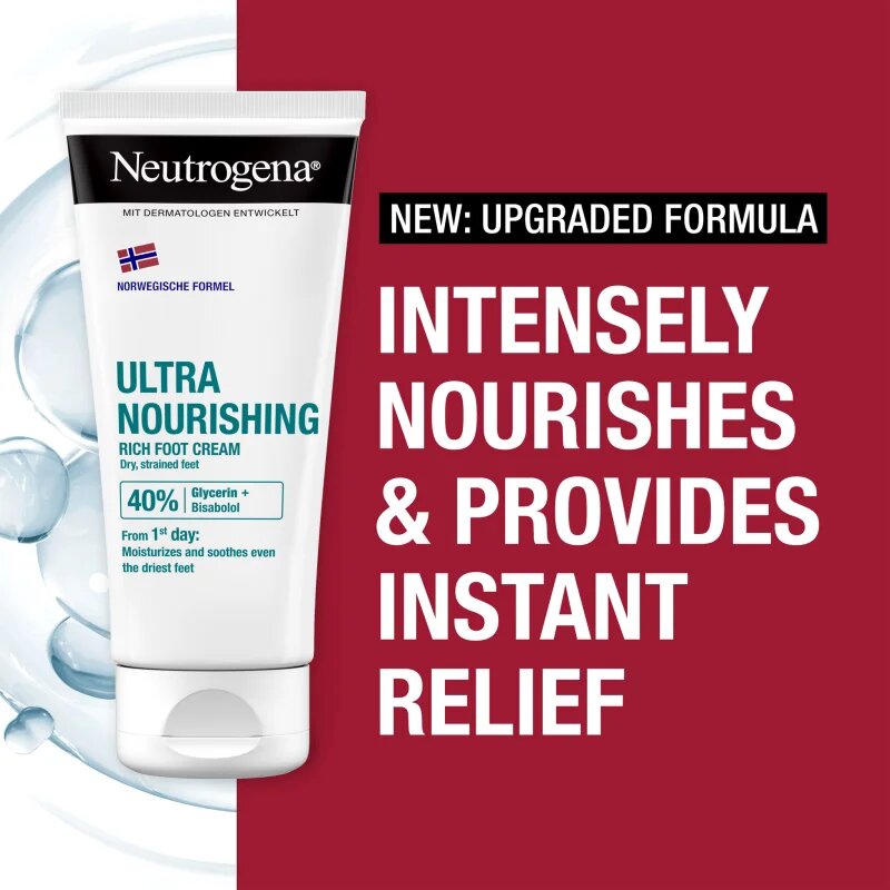 Neutrogena Norská receptura® výživný krém na chodidla 100 ml