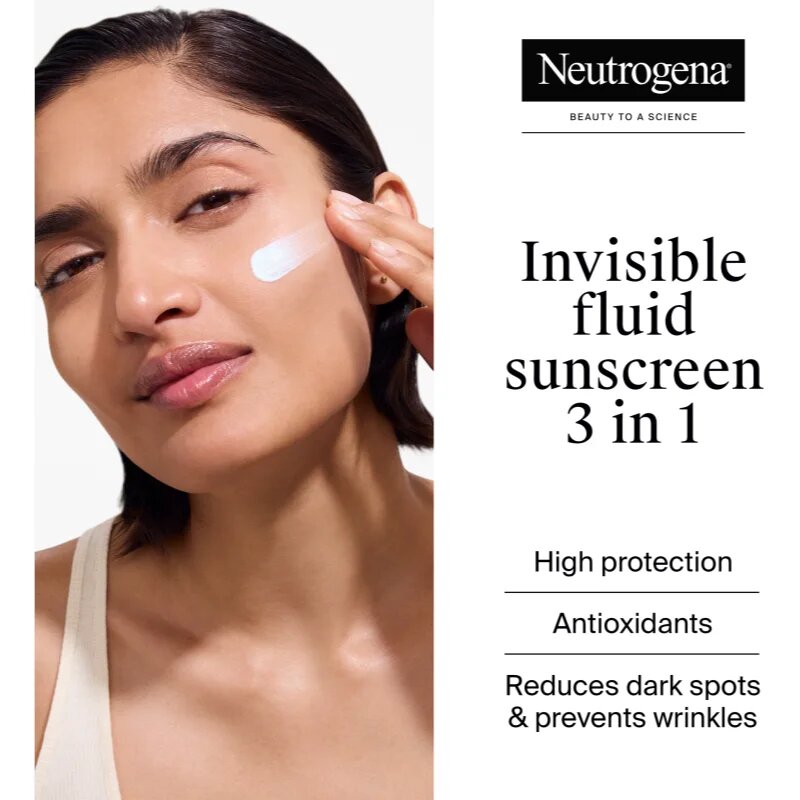 Neutrogena Ultra Sheer Age Shield ultra lehký fluid SPF 50 50 ml
