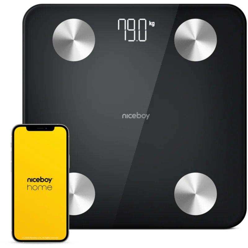 Niceboy SmartScale 2 osobní váha black 1 ks