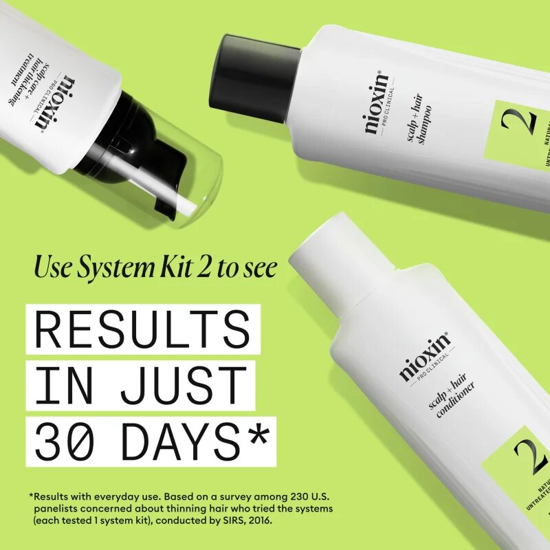 Nioxin System 2 Scalp + Hair Conditioner kondicionér proti řídnutí vlasů 300 ml