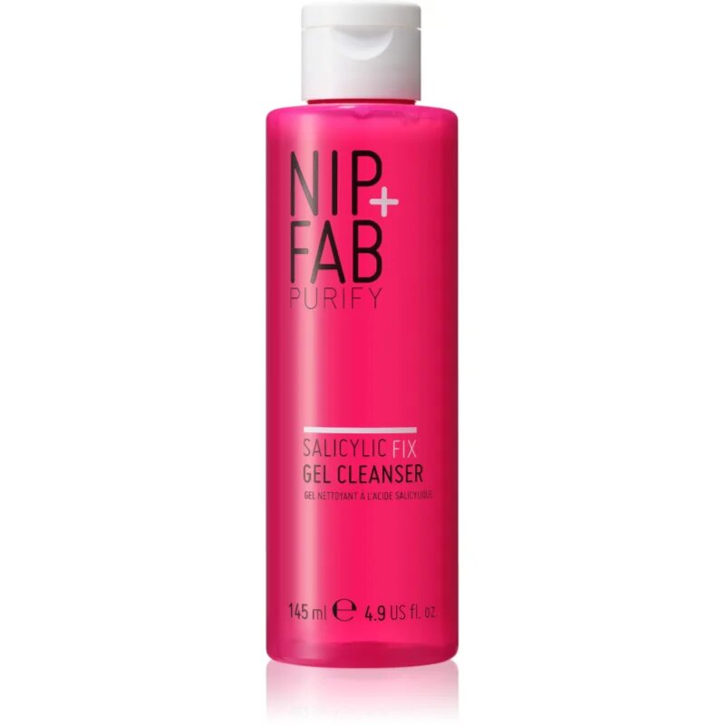 NIP+FAB Salicylic Fix čisticí gel na obličej 145 ml