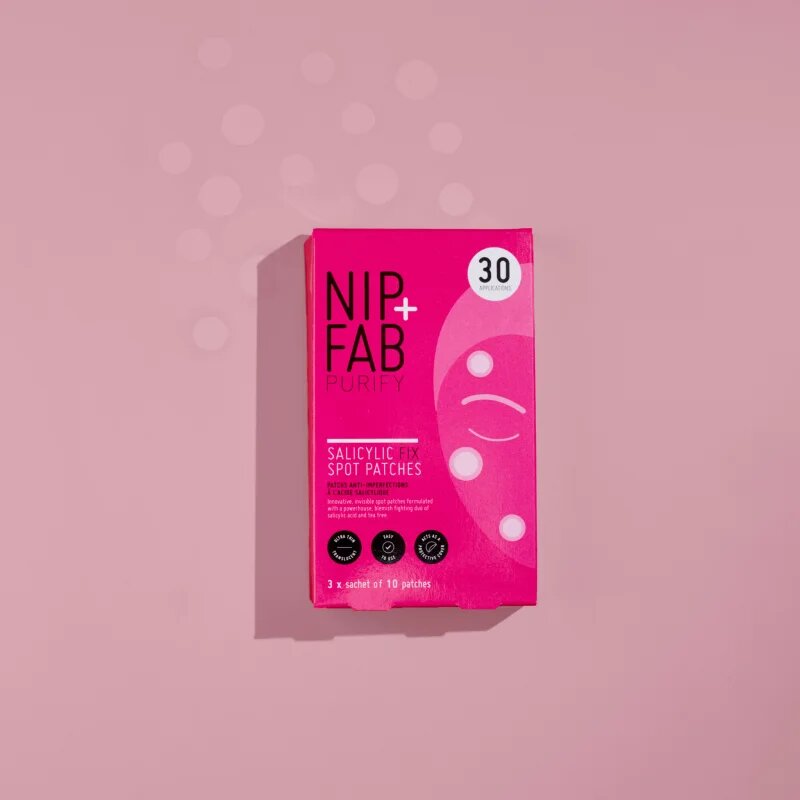 NIP+FAB Salicylic Fix neviditelné náplasti na akné 10 ks