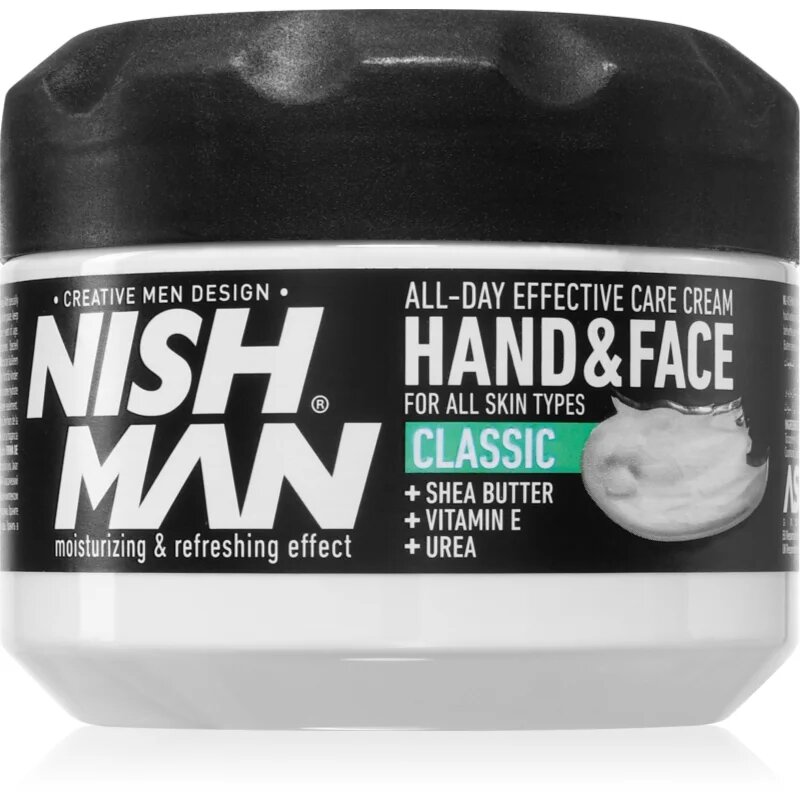 Nish Man Classic krém na obličej na ruce 300 ml