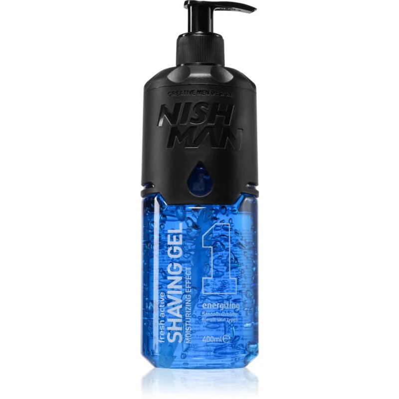 Nish Man Energizing gel na holení pro muže 400 g