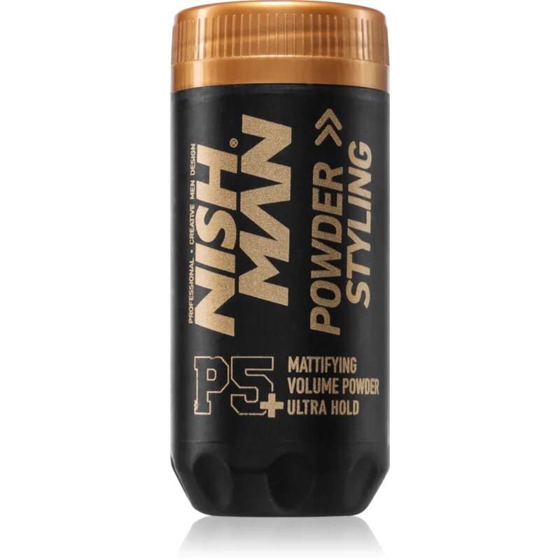 Nish Man P5 pudr na vlasy pro muže 20 g