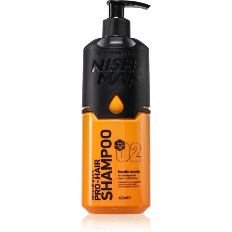 Nish Man Professional šampon na vlasy pro muže 400 ml