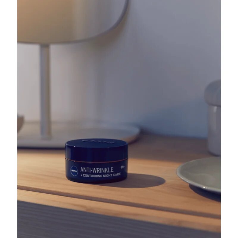 Nivea Anti-Wrinkle Contouring výhodné balení pro vyhlazení kontur 65+