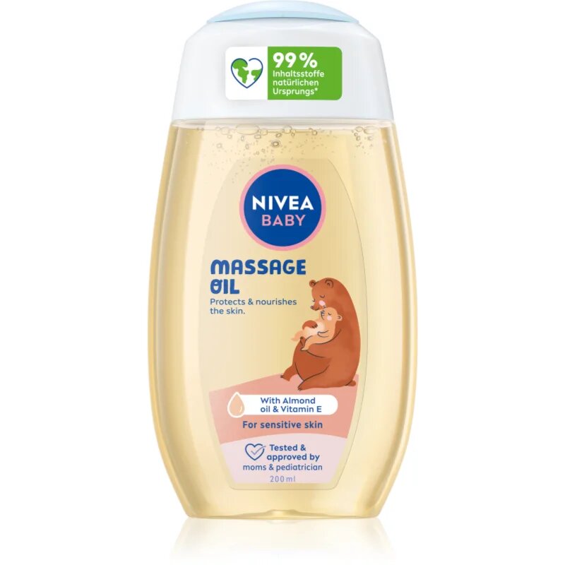 Nivea BABY masážní olej 200 ml