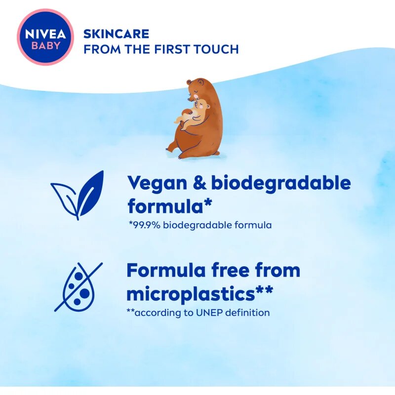 Nivea BABY masážní olej 200 ml