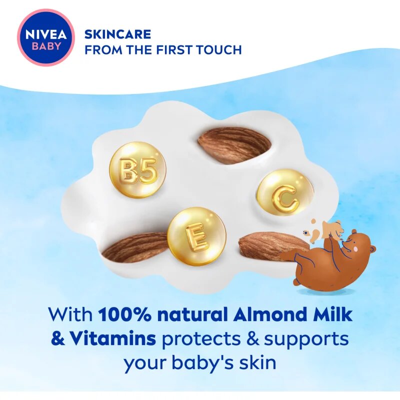 Nivea BABY multifunkční krém na obličej a tělo 75 ml