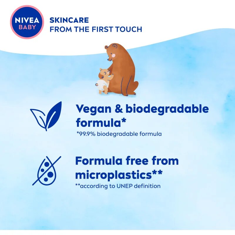 Nivea BABY ochranný krém na každodenní péči o zadeček 100 ml