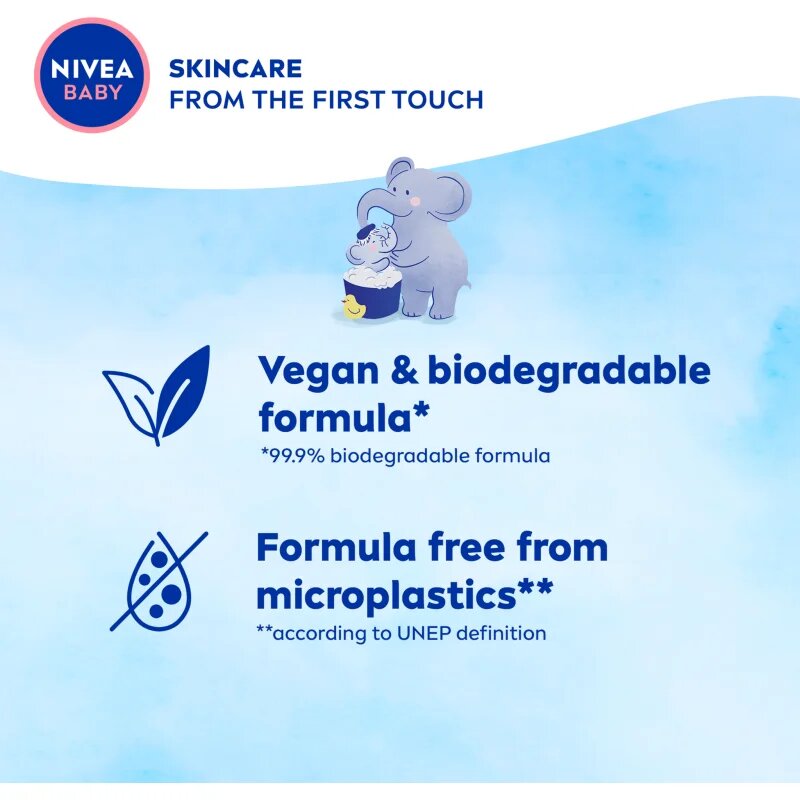Nivea BABY sprchový gel na tělo a vlasy 500 ml