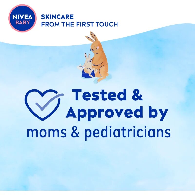 Nivea BABY Toddies vlhčené ubrousky pro děti 57 ks