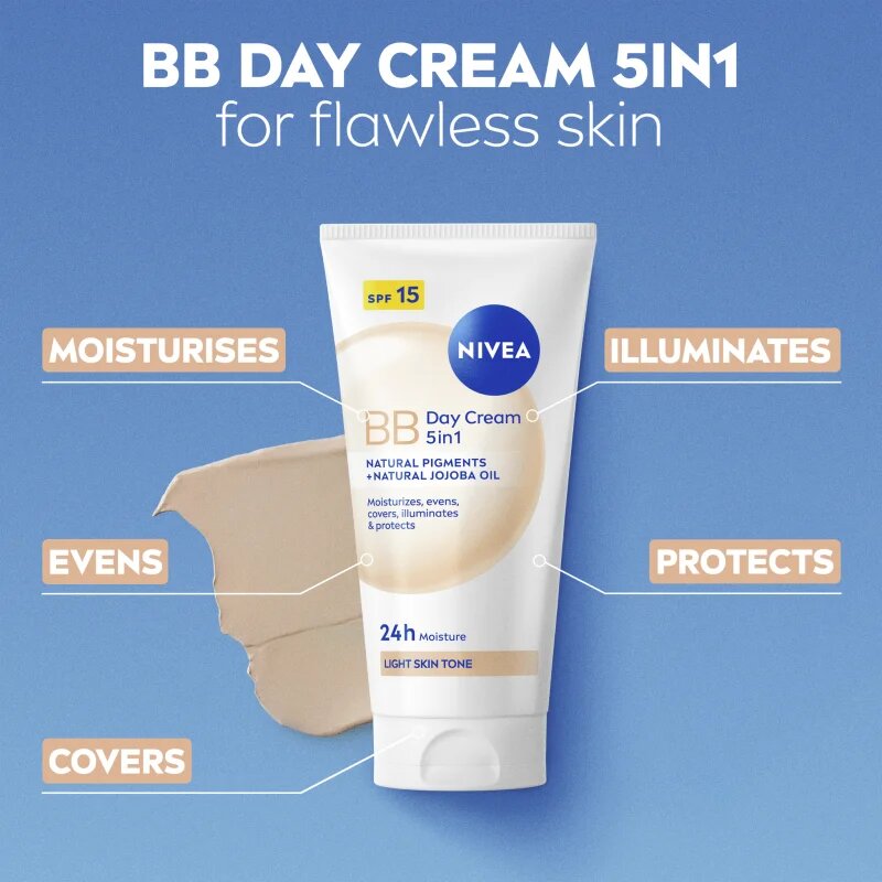 Nivea BB Cream denní krém odstín Light 50 ml