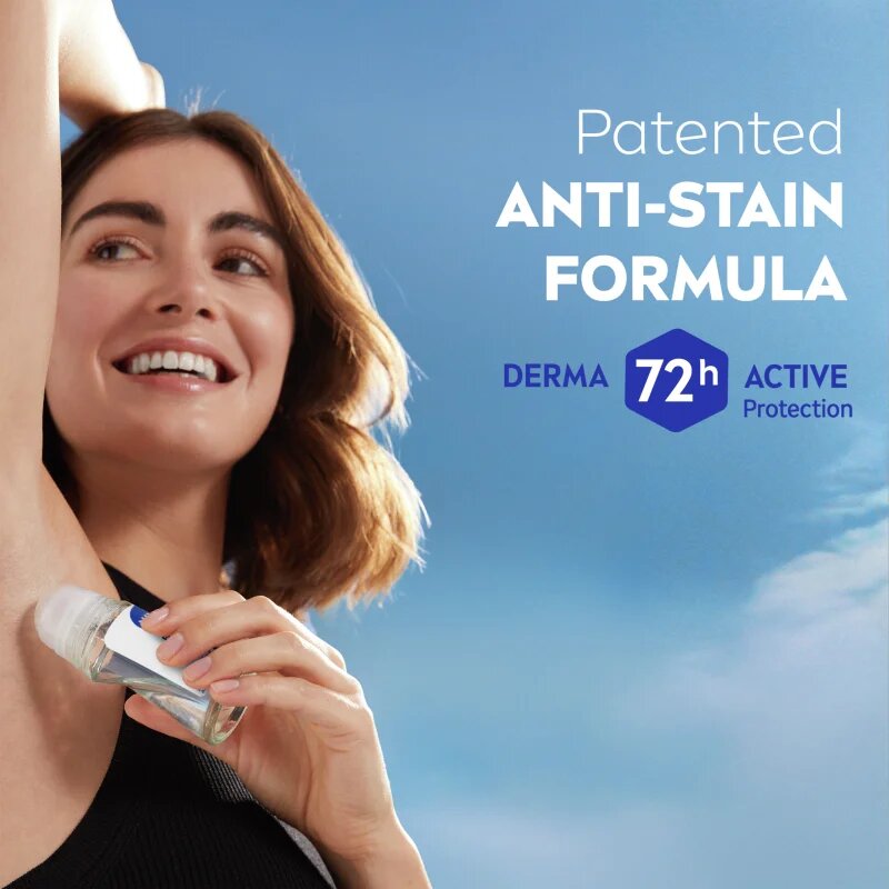 Nivea Black & White Authentic kuličkový antiperspirant 50 ml