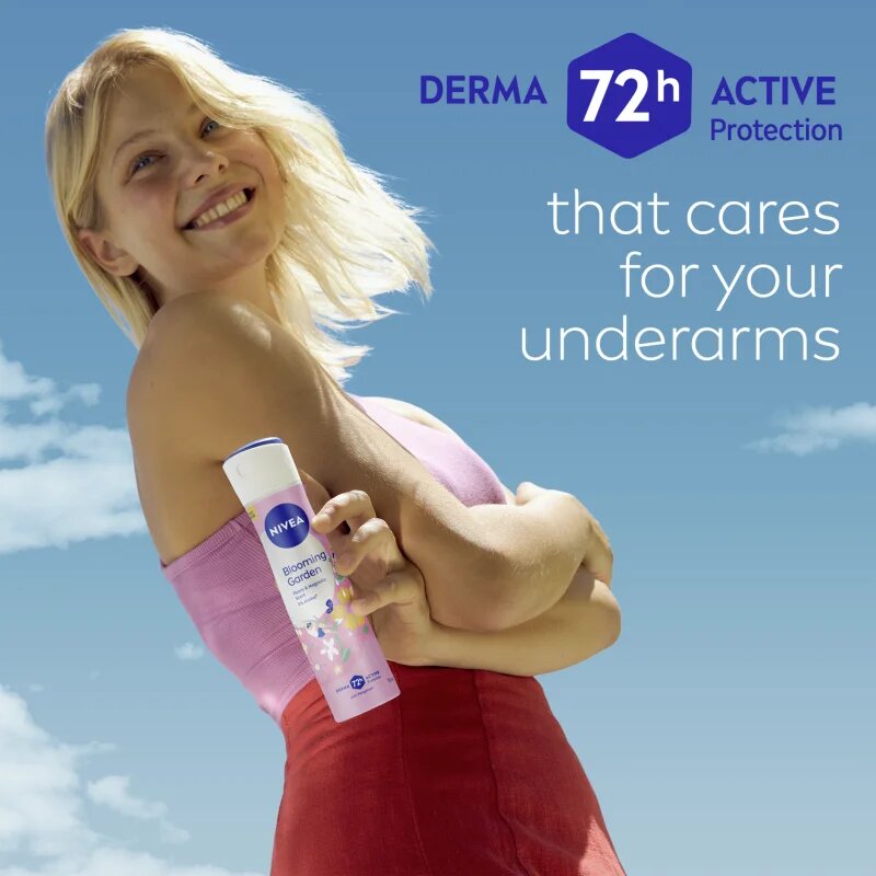 Nivea Blooming Garden antiperspirant ve spreji 150 ml