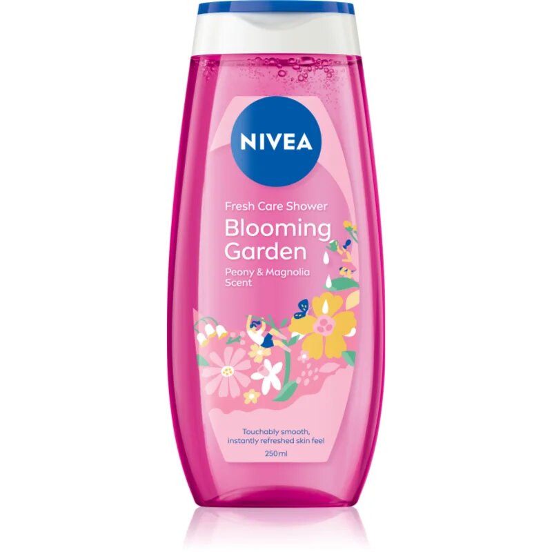 Nivea Blooming Garden hydratační sprchový gel 250 ml