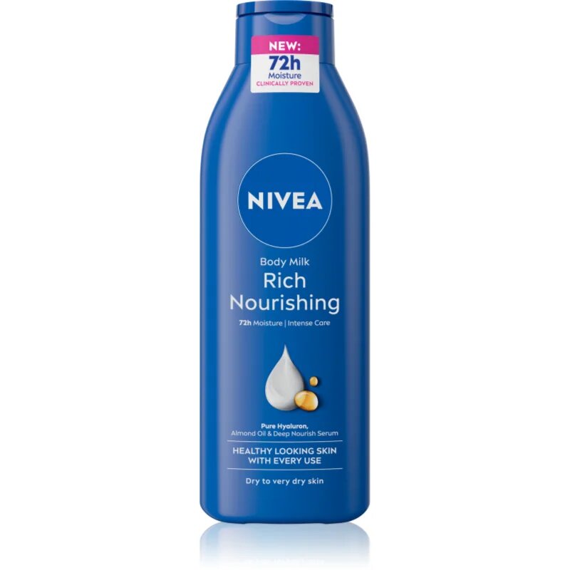 Nivea Body Milk výživné tělové mléko 250 ml