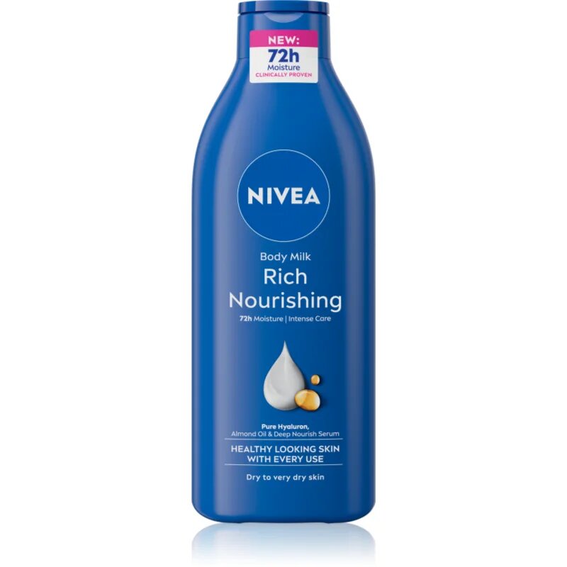 Nivea Body Milk výživné tělové mléko 400 ml