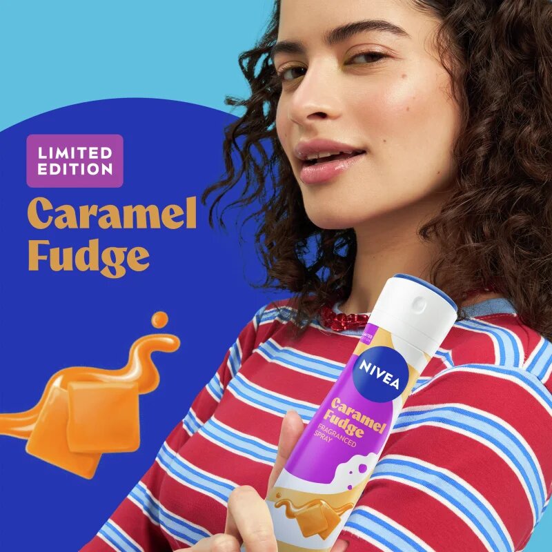Nivea Caramel Fudge antiperspirant ve spreji 150 ml