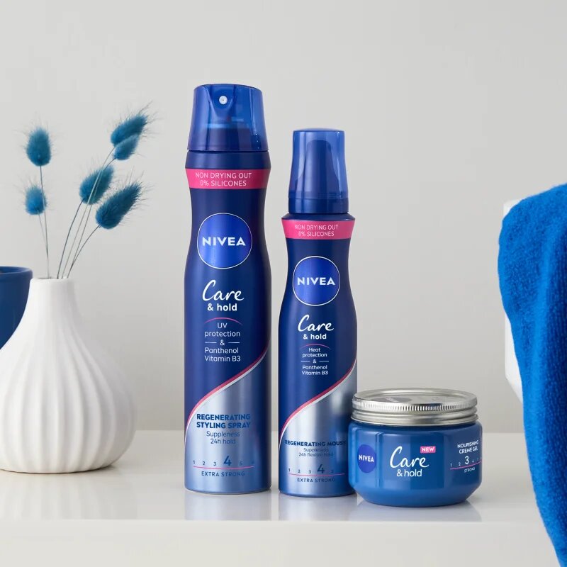 Nivea Care & Hold gel na vlasy 150 ml