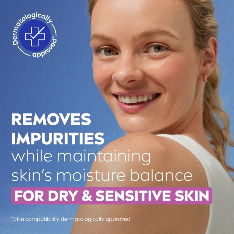 Nivea Caring čisticí pleťová pěna pro suchou až citlivou pleť 150 ml