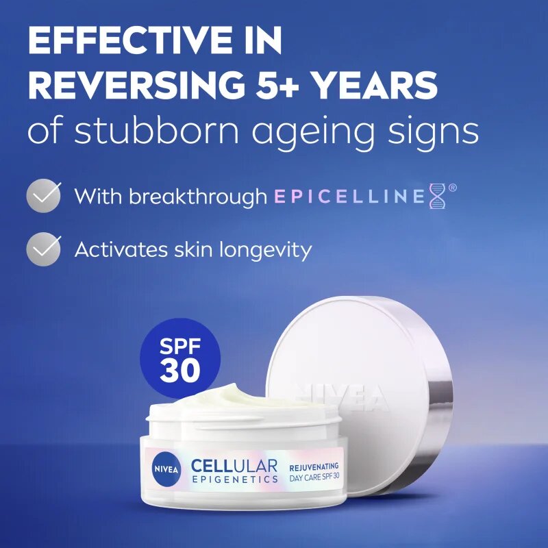 Nivea Cellular Epigenetics omlazující denní krém SPF 30 50 ml