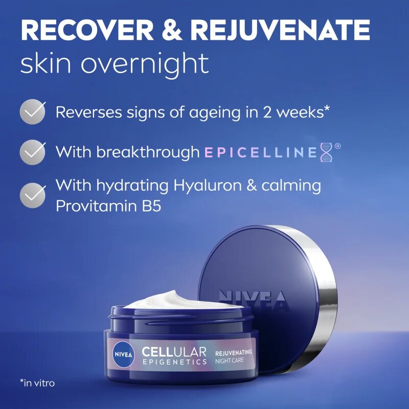 Nivea Cellular Epigenetics omlazující noční krém 50 ml