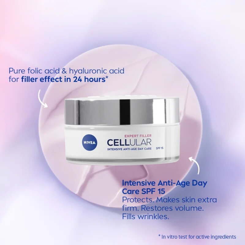 Nivea Cellular Expert Filler výhodné balení pro rozjasnění a vyhlazení pleti