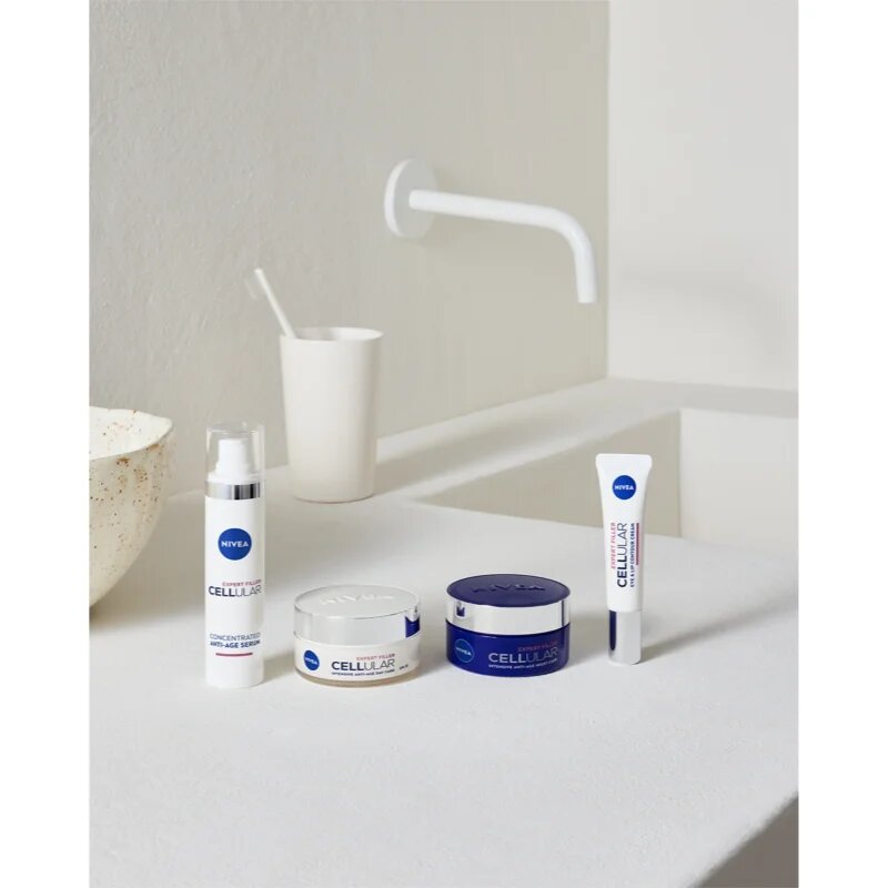 Nivea Cellular Expert Filler zpevňující krém na kontury očí a rtů s kyselinou hyaluronovou 15 ml