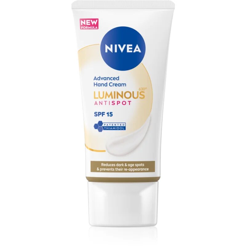 Nivea Cellular Luminous 630 krém na ruce proti pigmentovým skvrnám SPF 15 50 ml