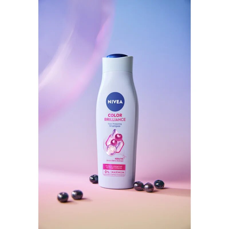 Nivea Color Brilliance pečující šampon pro barvené vlasy 250 ml