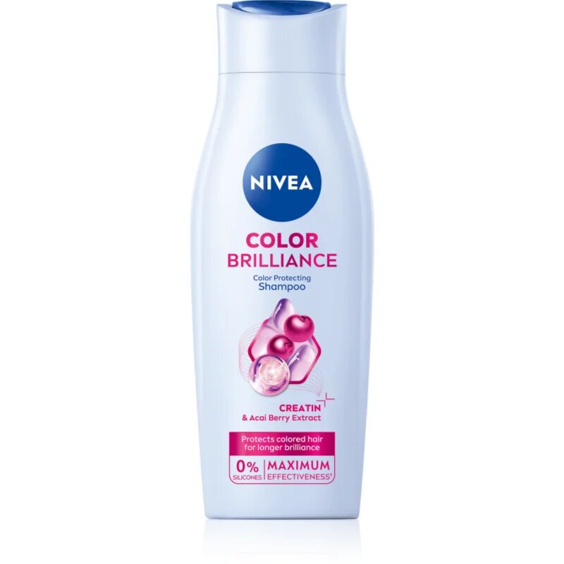 Nivea Color Brilliance pečující šampon pro barvené vlasy 400 ml