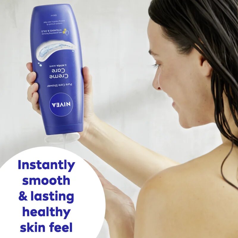 Nivea Creme Care krémový sprchový gel výhodné balení 2 x 500 ml