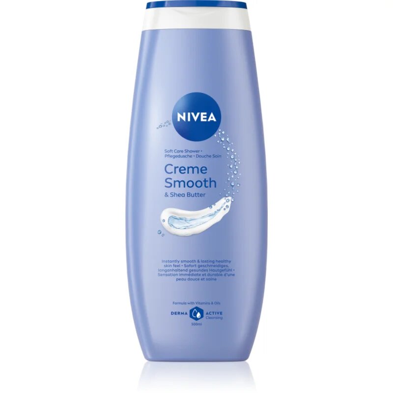 Nivea Creme Smooth krémový sprchový gel 500 ml