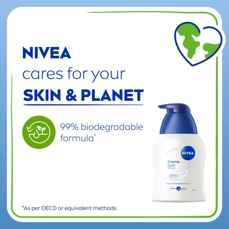 Nivea Creme Soft krémové tekuté mýdlo 250 ml