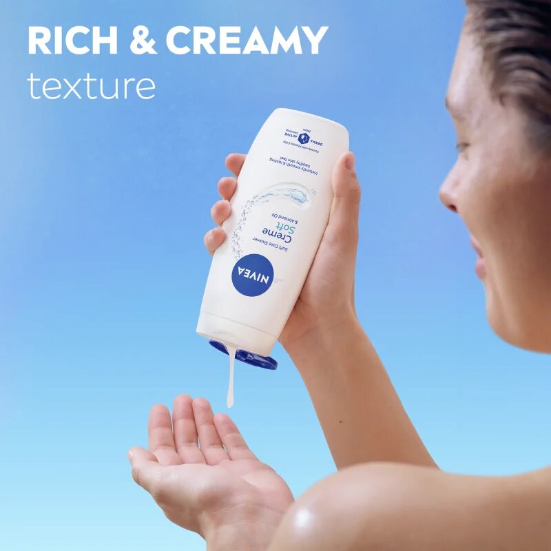 Nivea Creme Soft pečující sprchový gel 50 ml