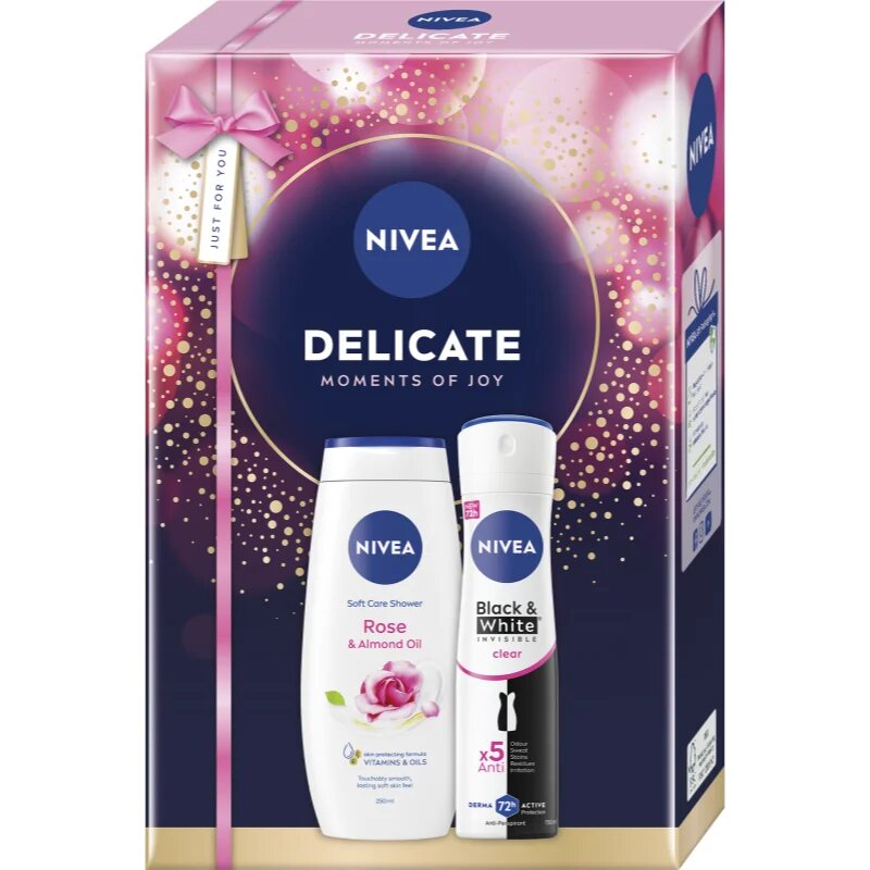 Nivea Delicate Moments of Joy dárková sada na tělo
