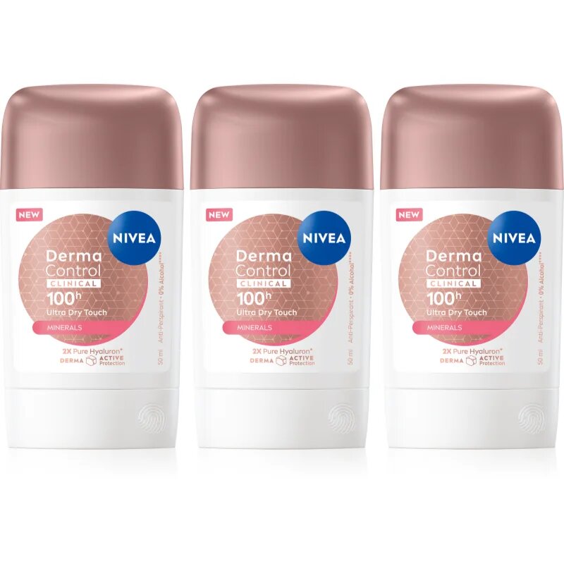 Nivea Derma Control Clinical Ultra Dry sada na tělo