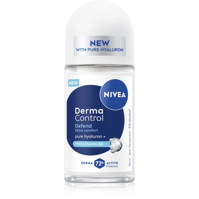 Nivea Derma Control Defend kuličkový antiperspirant 72h 50 ml