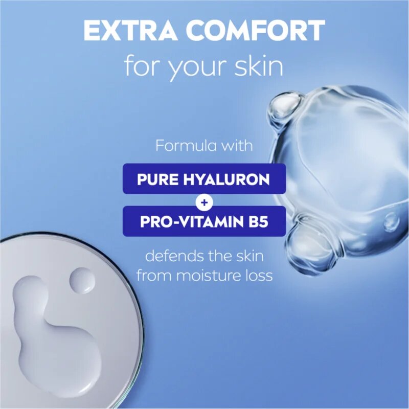 Nivea Derma Control Defend pečující sprchový gel s kyselinou hyaluronovou 250 ml