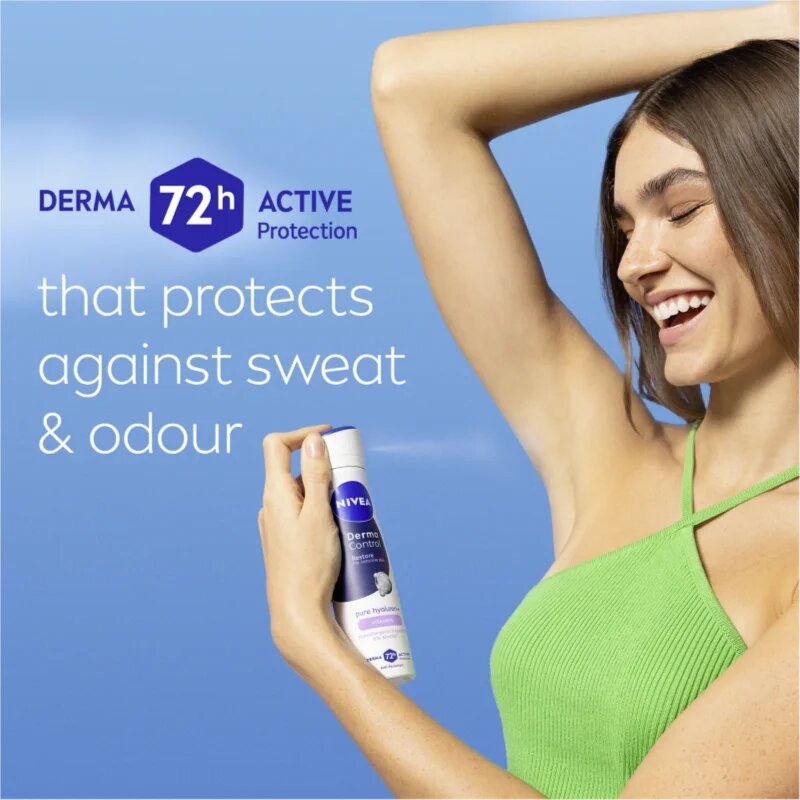 Nivea Derma Control Restore antiperspirant ve spreji pro citlivou pokožku 150 ml